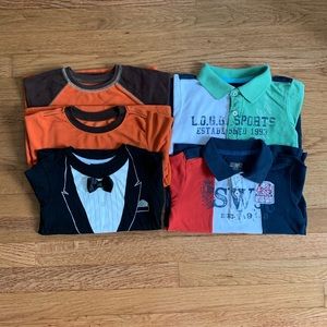 Boys bundle of 5 size: 2-4